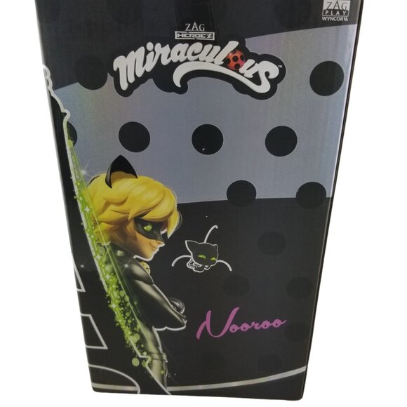 Miraculous Ladybug 10″ Deluxe Kwami Plush Nooroo Limited Edition Stuffed Animal - Picture 6 of 13